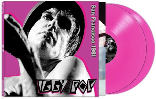 IGGY POP / STOOGES (IGGY & THE STOOGES) / イギー・ポップ / イギー&ザ・ストゥージズ / SAN FRANCISCO 1981 (PINK VINYL)