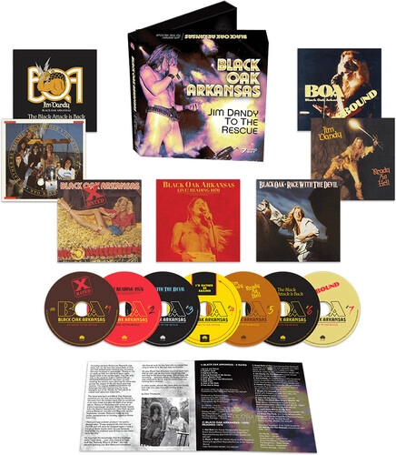 BLACK OAK ARKANSAS / ブラック・オーク・アーカンソー / JIM DANDY TO THE RESCUE (7CD)