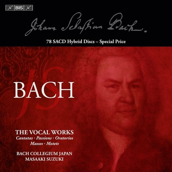 MASAAKI SUZUKI / 鈴木雅明 / BACH:VOCAL WORKS (78SACD)