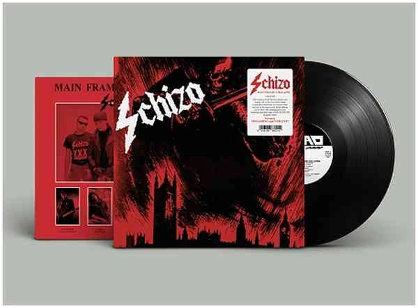 SCHIZO / MAIN FLAME COLLAPSE (SOLID BLACK VINYL)
