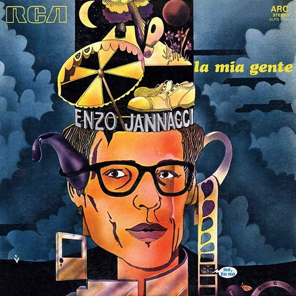 ENZO JANNACCI / エンツォ・ジャナッチ / LA MIA GENTE (180GR BLUE)