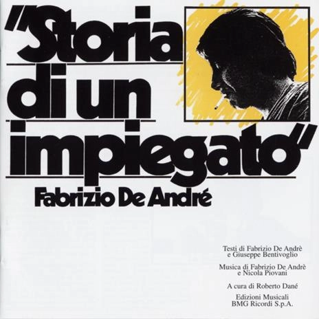 FABRIZIO DE ANDRE / ファブリツィオ・デ・アンドレ / STORIA DI UN IMPIEGATO