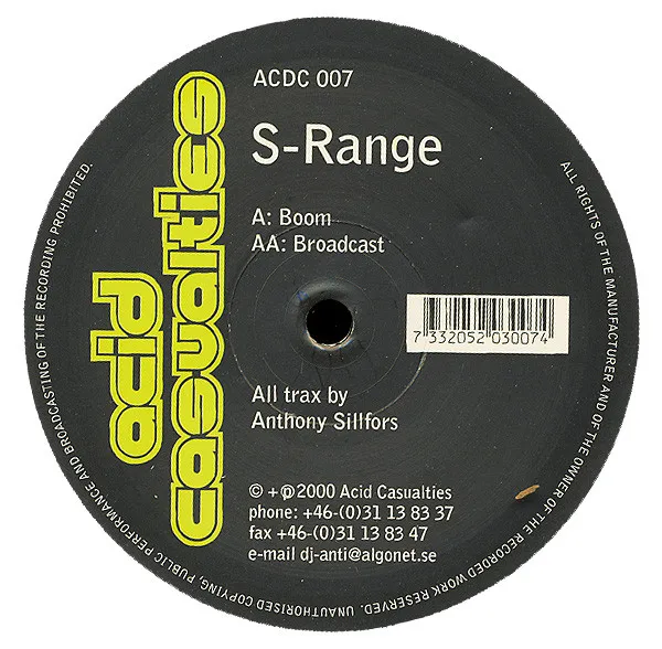 S-RANGE / BOOM / BROADCAST