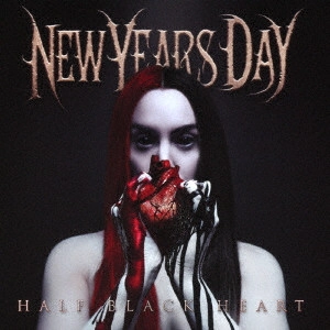 NEW YEARS DAY / ニュー・イヤーズ・デイ / ハーフ・ブラック・ハート / HALF BLACK HEART