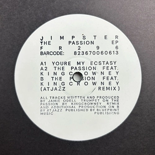 JIMPSTER / ジンプスター / PASSION EP (INCL. ATJAZZ REMIX)