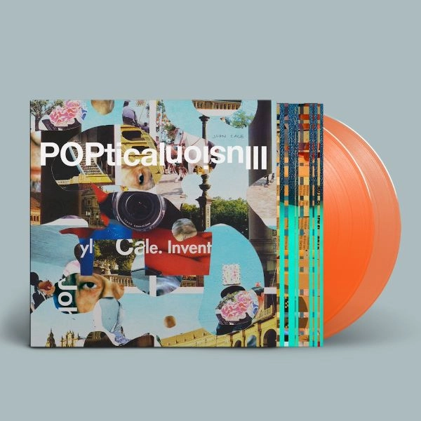 JOHN CALE / ジョン・ケイル / POPTICAL ILLUSION (TRANSPARENT NEON ORANGE 2LP)
