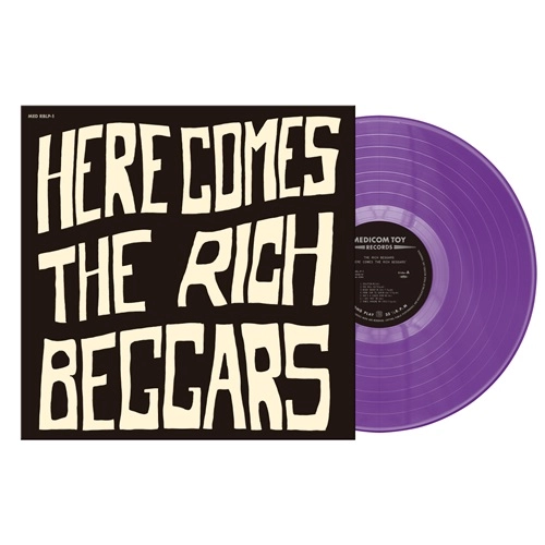 THE RICH BEGGARS / HERE COMES THE RICH BEGGARS（LP / 紫盤）