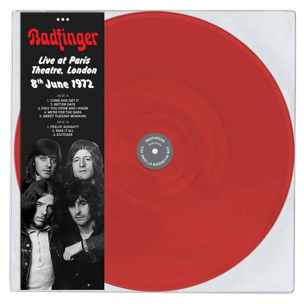 BADFINGER / バッドフィンガー / LIVE AT PARIS THEATRE, LONDON 8TH JUNE 1972 (45RPM LP)