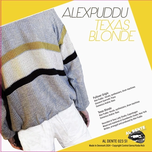 ALEX PUDDU / アレックス・プドゥ / PULLOVER GRIGIO / TEXAS BLONDE