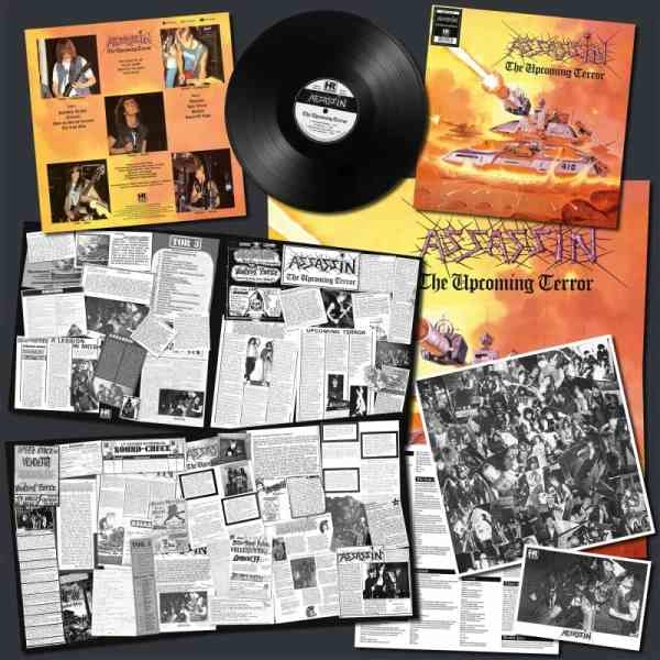 ASSASSIN (THRASH METAL/GERMANY) / アサシン / THE UPCOMING TERROR (BLACK VINYL)