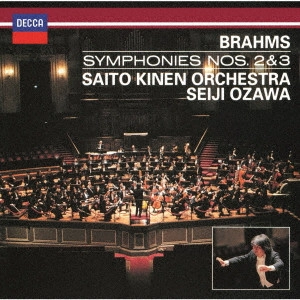 SEIJI OZAWA / 小澤征爾 / ブラームス:交響曲第2番・第3番