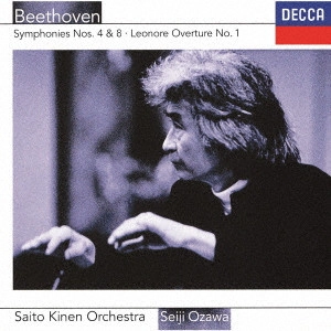 SEIJI OZAWA / 小澤征爾 / ベートーヴェン:交響曲第4番・第8番 ≪レオノーレ≫序曲第1番
