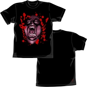 COSPA / L / BLACK / 北斗の拳 ハート様Ｔシャツ