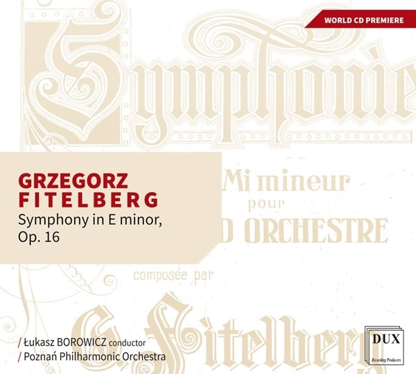 LUKASZ BOROWICZ / ウカシュ・ボロヴィチ / FITELBERG:SYMPHONY