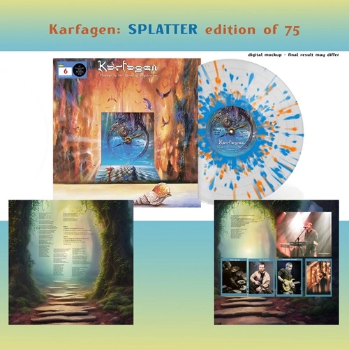 KARFAGEN / カルファーゲン / PASSAGE TO THE FOREST OF MYSTERIOUS: 80 COPIES LIMITED ORANGE & BLUE SPLATTER COLOR VINYL