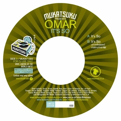 OMAR / オマー / IT'S SO