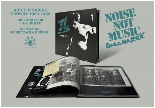 DISCHARGE / ディスチャージ / NOISE NOT MUSIC 1980-1983 (4CD+BOOK)