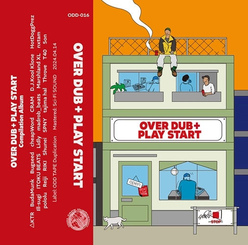 V.A. (ODD TAPE DUPLICATION) / OVER DUB + PLAY START "CASSETTE TAPE"(+DL CODE)