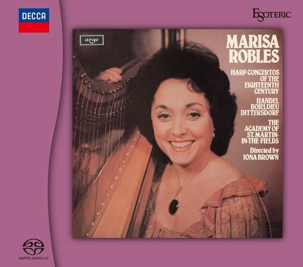 MARISA ROBLES / マリサ・ロブレス / ハープ協奏曲&変奏曲集（SACD）