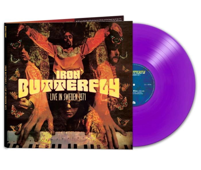 IRON BUTTERFLY / アイアン・バタフライ / LIVE IN SWEDEN 1971 (COLOUR LP)