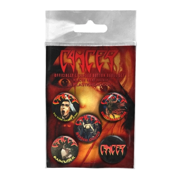 CANCER / キャンサー / CANCER BUTTON BADGE SET
