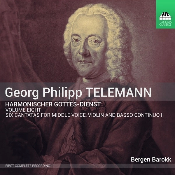 BERGEN BAROKK / ベルゲン・バロック / TELEMANN:HARMONISCHER GOTTES-DIENST VOL.8