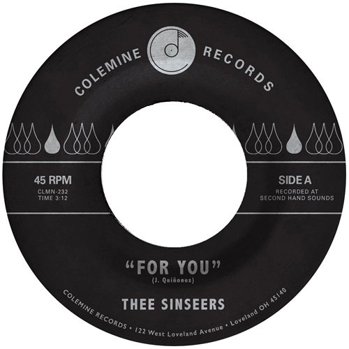 THEE SINSEERS / シンシアーズ / FOR YOU / SI LLORAR?S