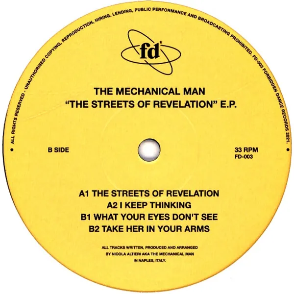 THE MECHANICAL MAN / THE STREETS OF REVELATION EP