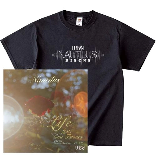 NAUTILUS / Life feat. Emi Tawata / Master Blaster (Jammin') (7+T-SHIRTS SET L) / Life feat. Emi Tawata / Master Blaster（Jammin'）（7"+Tシャツセット Lサイズ）