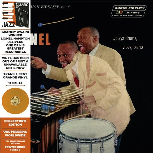 LIONEL HAMPTON / ライオネル・ハンプトン / LIONEL...PLAYS DRUMS, VIBES, PIANO (AUDIO FIDELITY)