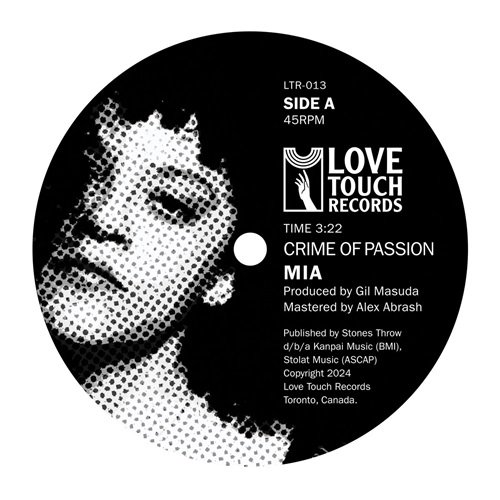 MIA / CRIME OF PASSION / LOVE BUG (COLOR VINYL)