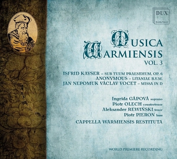 CAPPELLA WARMIENSIS RESTITUTA / カペラ・ヴァルミエンシス・レスティテュータ / MUSICA WARMIENSIS VOL.3