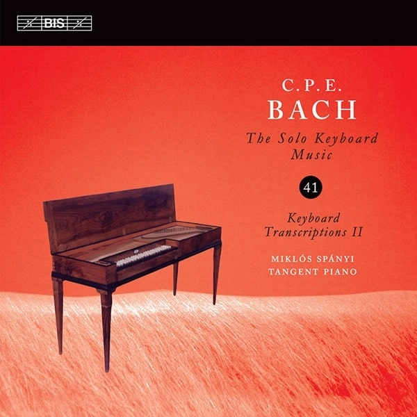 MIKLOS SPANYI / ミクローシュ・シュパーニ / C.P.E.BACH:SOLO KEYBOARD MUSIC VOL.41