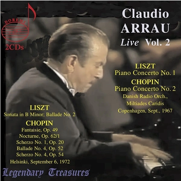 CLAUDIO ARRAU / クラウディオ・アラウ / LIVE VOL.2