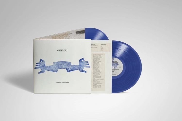 GALLIANO / ガリアーノ / HALFWAY SOMEWHERE (LP -BLUE VINYL-)