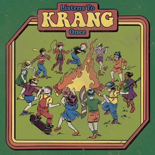 KRANG (CZE/PUNK) / LISTENS TO KRANG ONCE (LP)