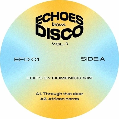 DOMENICO NIKI / ECHOES FROM DISCO VOL 1 (12")