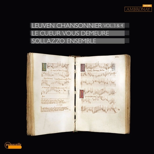 SOLLAZZO ENSEMBLE / ソッラッツォ・アンサンブル / LEUVEN CHANSONNIER VOL.3&4