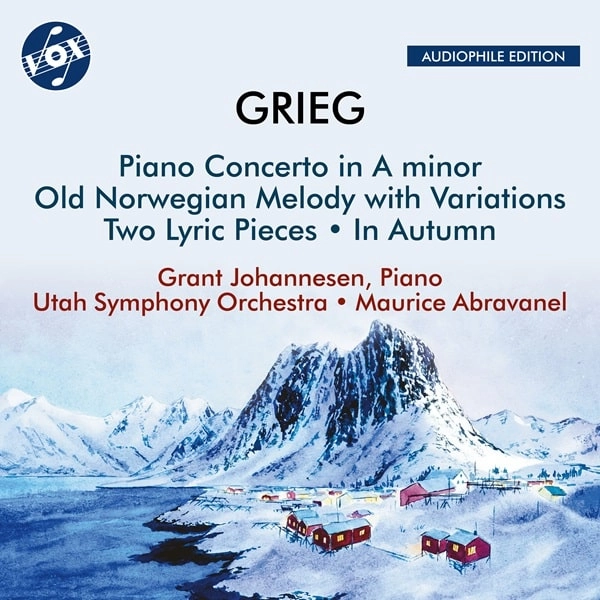 MAURICE ABRAVANEL / モーリス・アブラヴァネル / GRIEG:PIANO CONCERTO/ORCHESTRAL WORKS