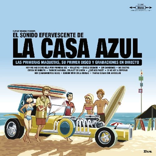 LA CASA AZUL / ラ・カーサ・アスール / EL SONIDO EFERVESCENTE DE LA CASA AZUL (DOUBLE-LP OPAQUE SKY BLUE COLOUR VINYL)