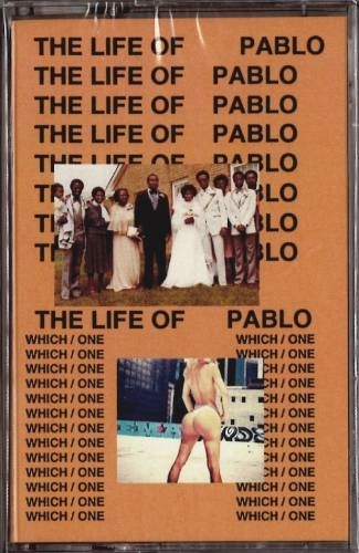 KANYE WEST (Ye) / LIFE OF PABLO  (CASSETTE TAPE)