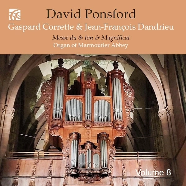 DAVID PONSFORD / デイヴィッド・ポンスフォード / FRENCH ORGAN MUSIC FROM THE GOLDEN AGE VOL.8 (CD-R)