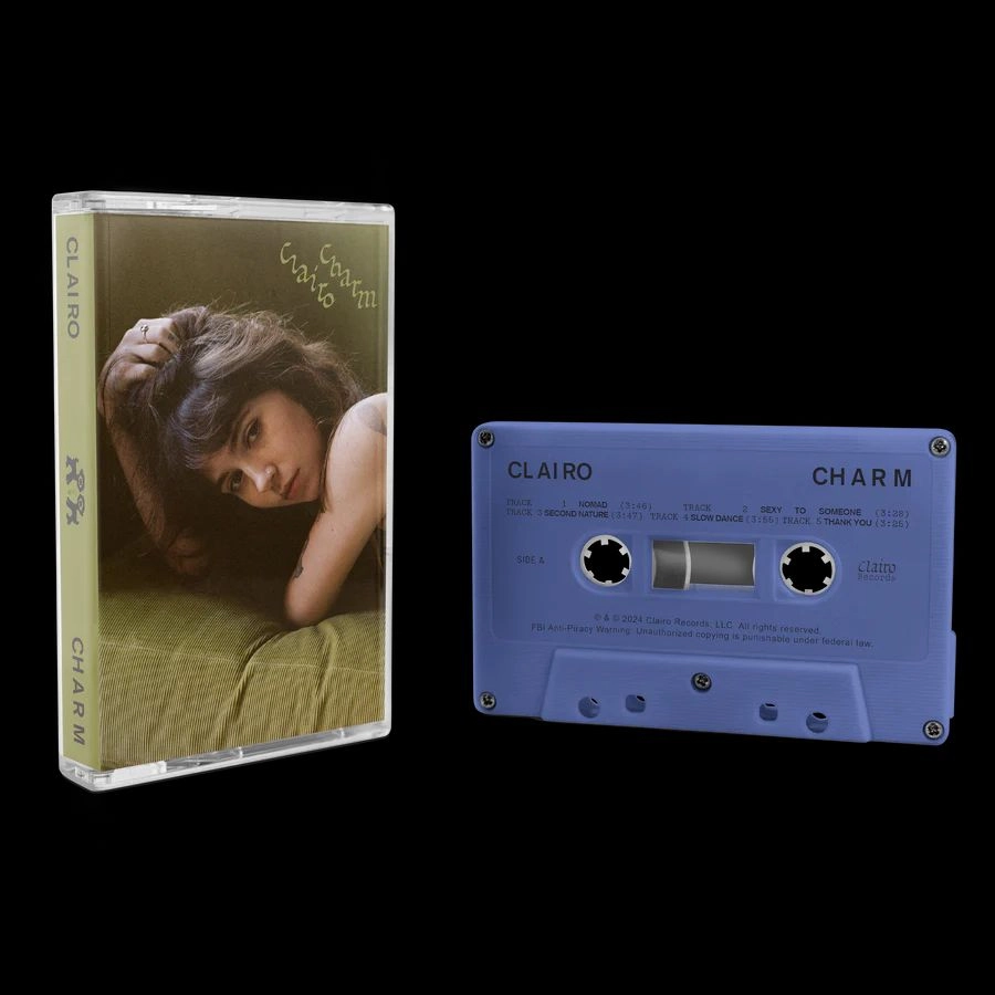 CLAIRO / クレイロ / CHARM [CASSETTE] (CLEAR SHELL)
