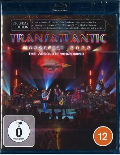 TRANSATLANTIC / トランスアトランティック / LIVE AT MORSEFEST 2022: THE ABSOLUTE WHIRLWIND: 2BLU-RAY