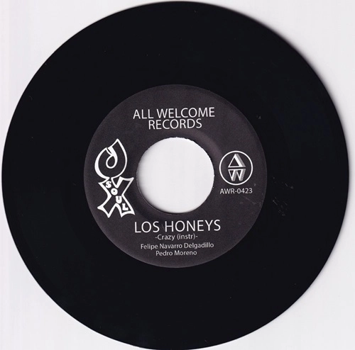 LOS HONEYS / CRAZY (INSTRUMENTAL) / BLUE SHADES (INSTRUMENTAL)
