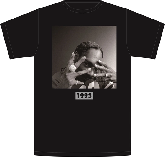 SNOOP DOGG (SNOOP DOGGY DOG) / スヌープ・ドッグ / 1993 WEST DOG TEE (BLACK) (XXL)