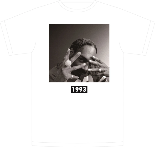 SNOOP DOGG (SNOOP DOGGY DOG) / スヌープ・ドッグ / 1993 WEST DOG TEE (WHITE) (M)