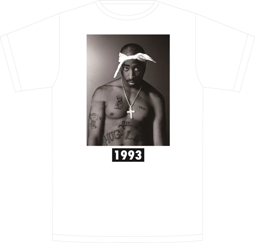 2PAC / トゥーパック / 1993 WEST PAC TEE (WHITE) (M)