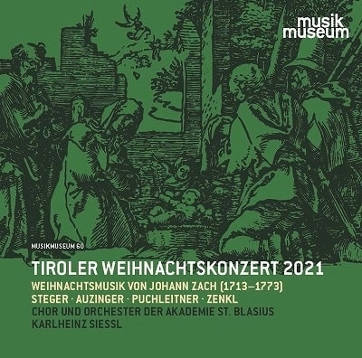 KARLHEINZ SIESSL / カールハインツ・ジースル / JAN ZACH/GRUBER-TIROLER WEIHNACHTSKONZERT 2021