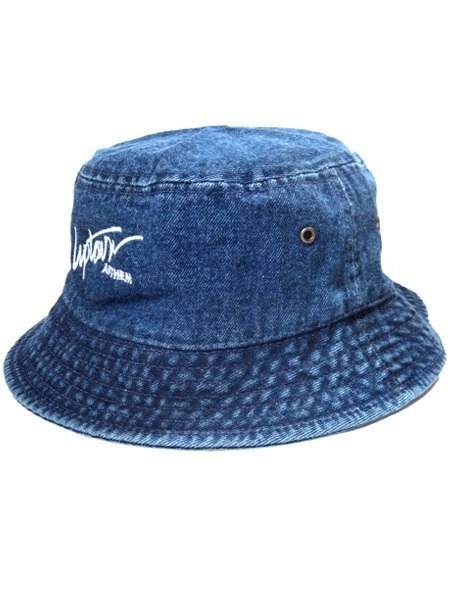 NAUGHTY BY NATURE / ノーティ・バイ・ネイチャー / STILLAS "UPTOWN ANTHEM" DENIM BUCKET HAT (D.BLUE)